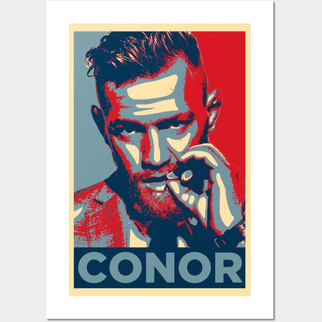 Conor McGregor Hope Poster Wall Art by MMAMerch